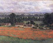 Field of Poppies,Giverny Claude Monet